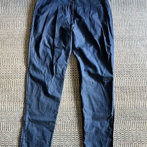 Made In Canada Blue Denim Women's Trousers